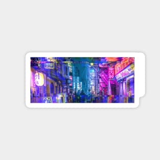 Tokyo Neo Future Cyberpunk Sticker